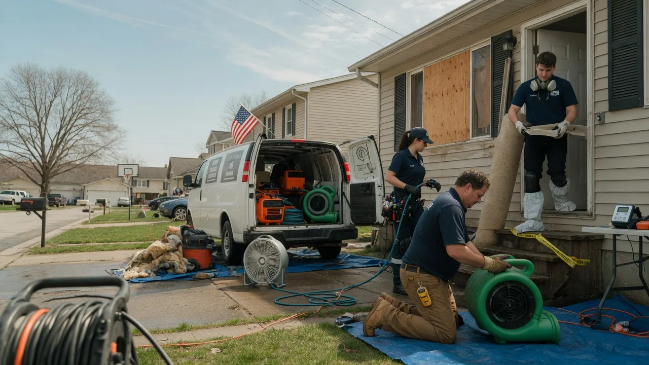 Water Damage Restoration in Clay, WV near me